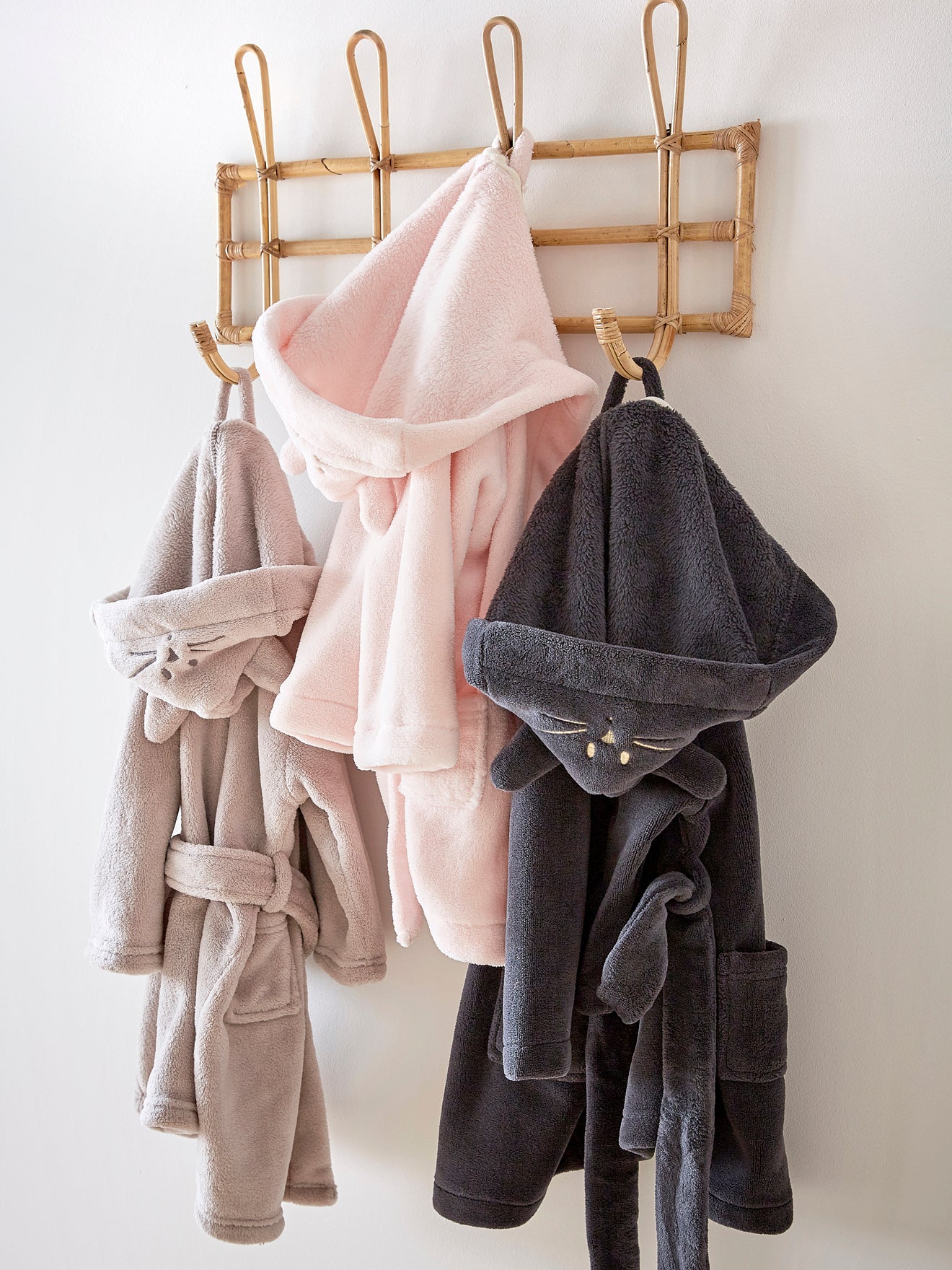 Robe de chambre enfant polaire chat