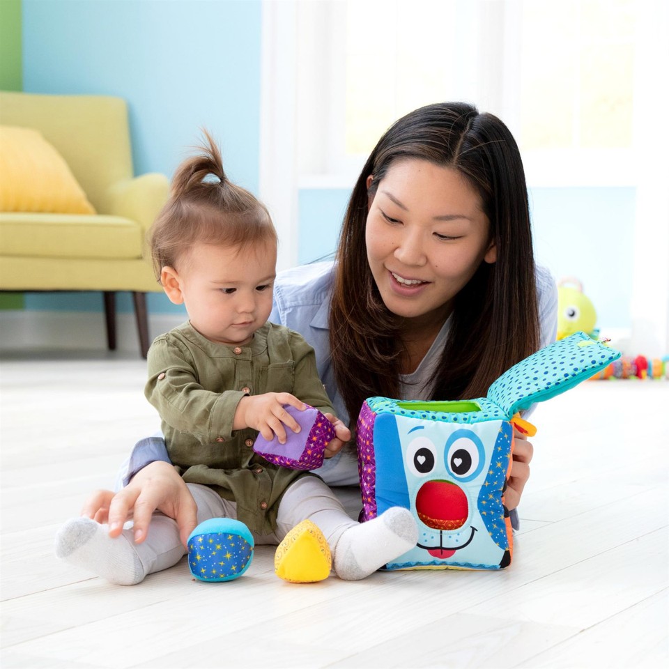 Lamaze - Blød puttekasse med dyremotiver (27249)