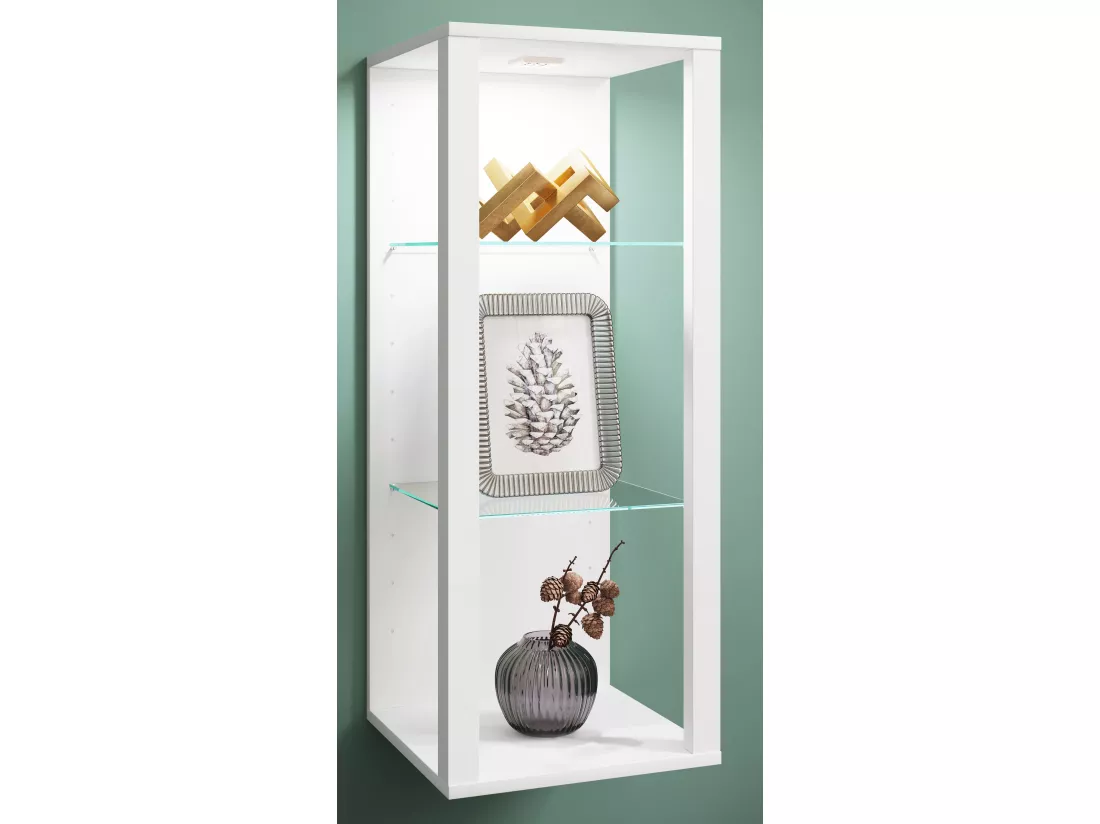 Vitrine murale en verre Étagère murale Glasol MW