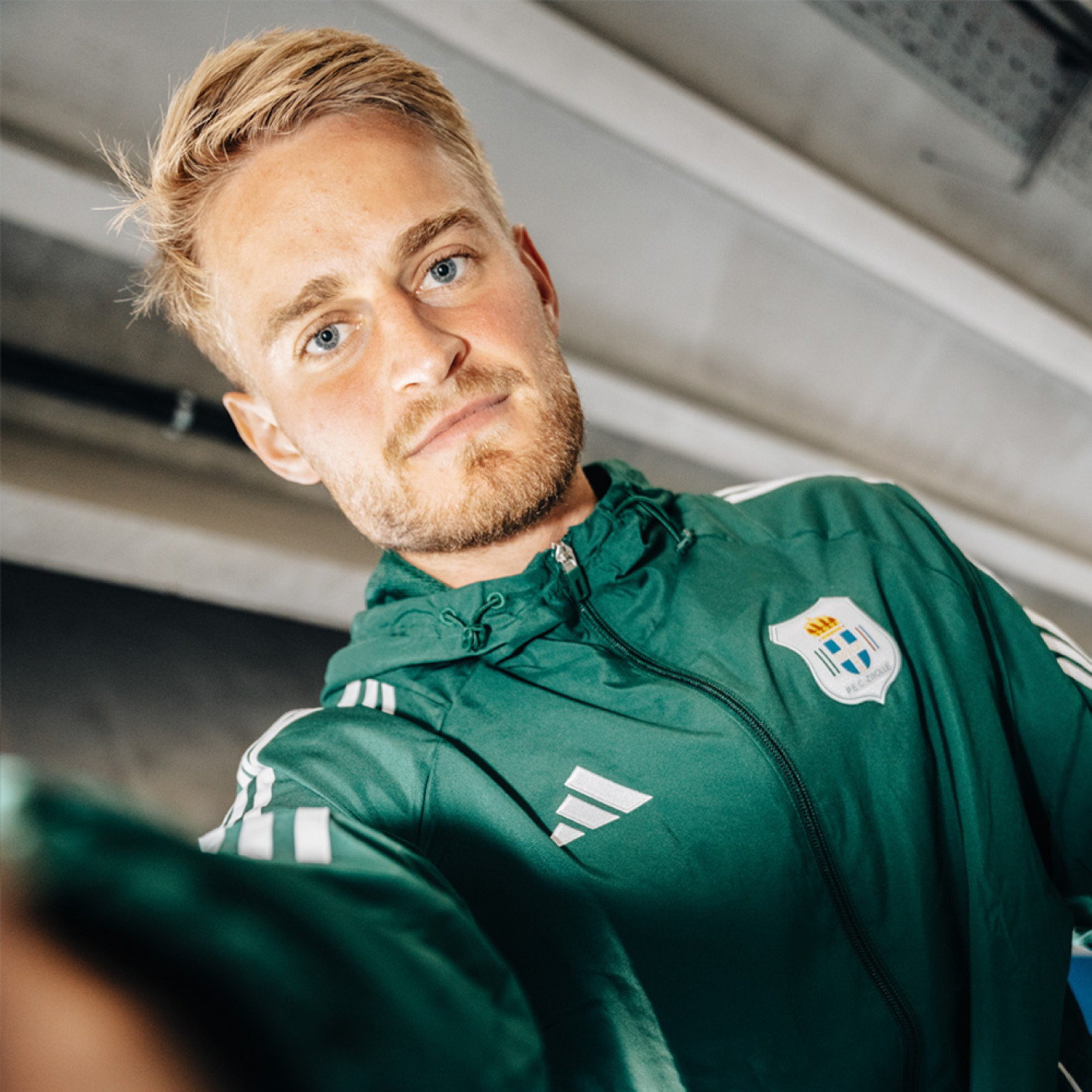 Adidas PEC Zwolle Lifestyle Jacket 2024-2025 Groen Wit