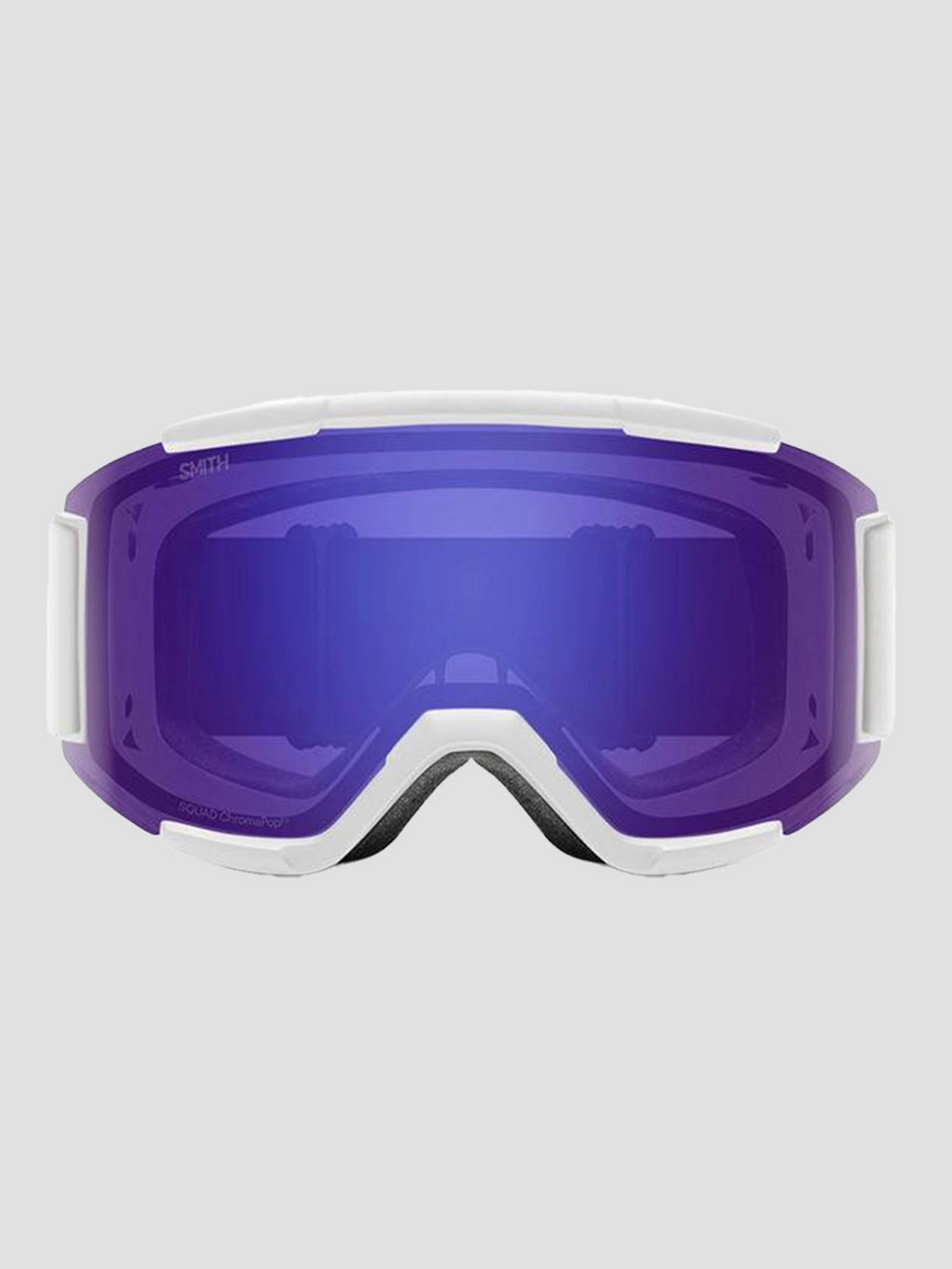 Smith Squad White Vapor +Bonus Lens Goggle chrmp evrydy vlt mr+clear