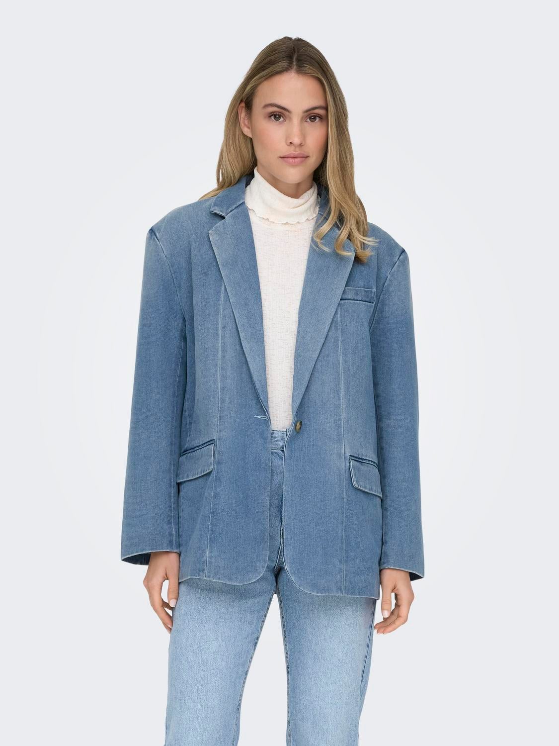ONLCORY Blazer Light Blue Denim