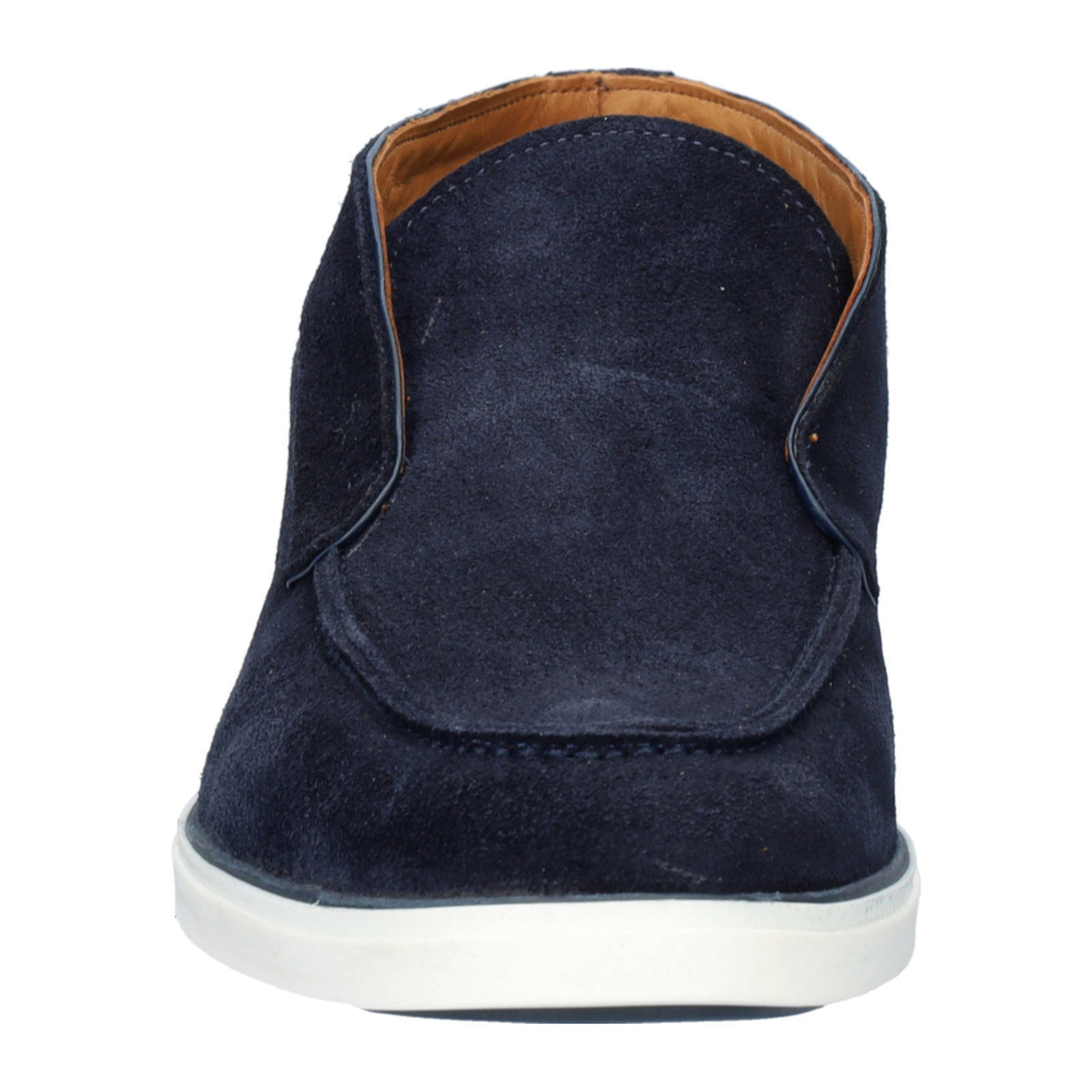 Nelson suède loafers donkerblauw