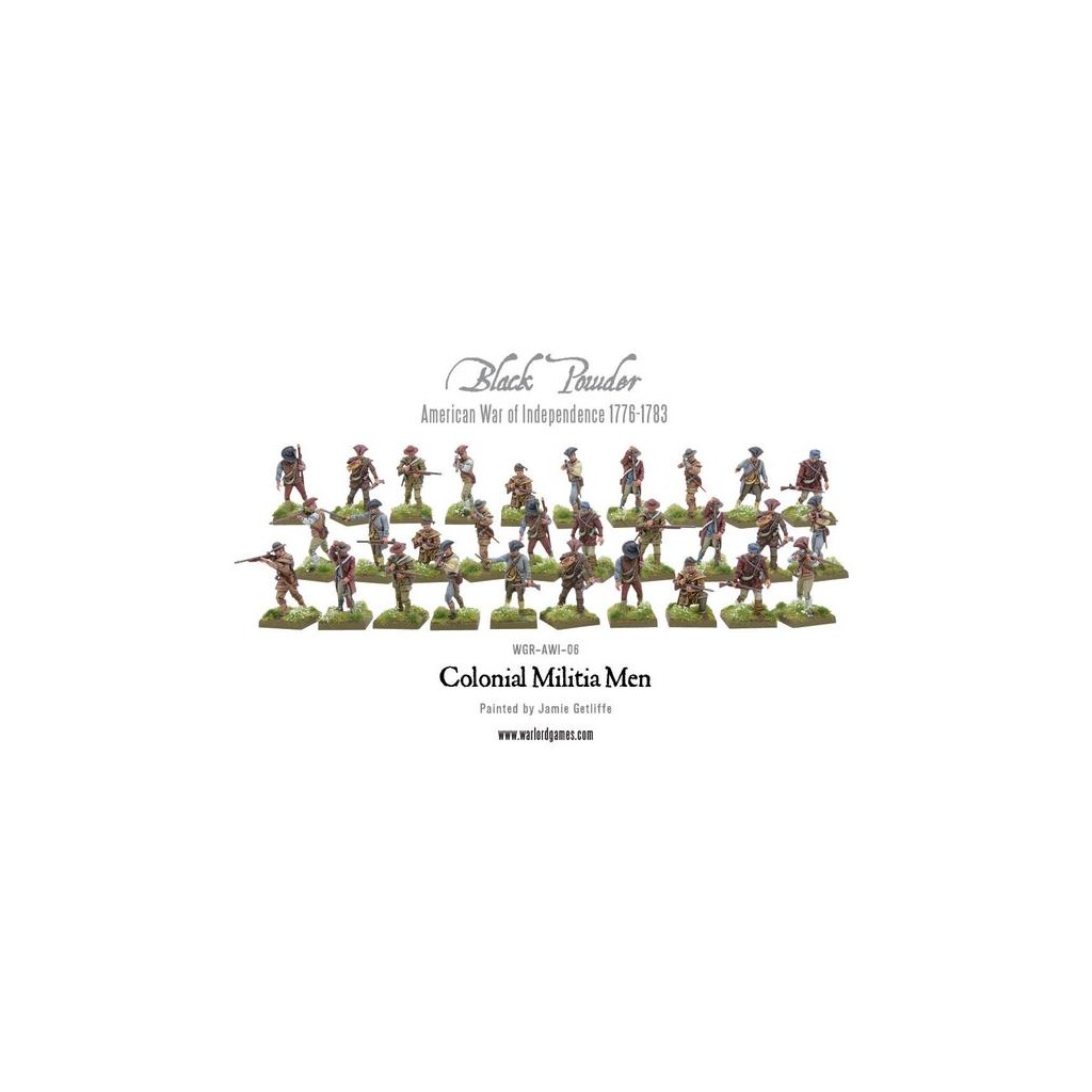 Black Powder - Colonial Militia Men