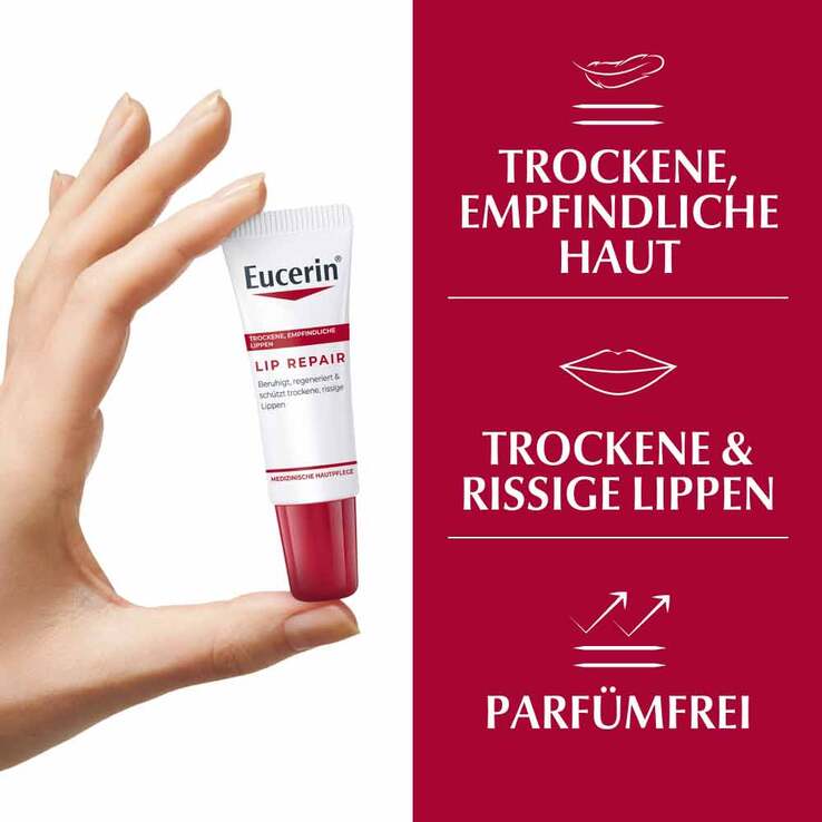 Eucerin Lip Repair Creme, 10 g