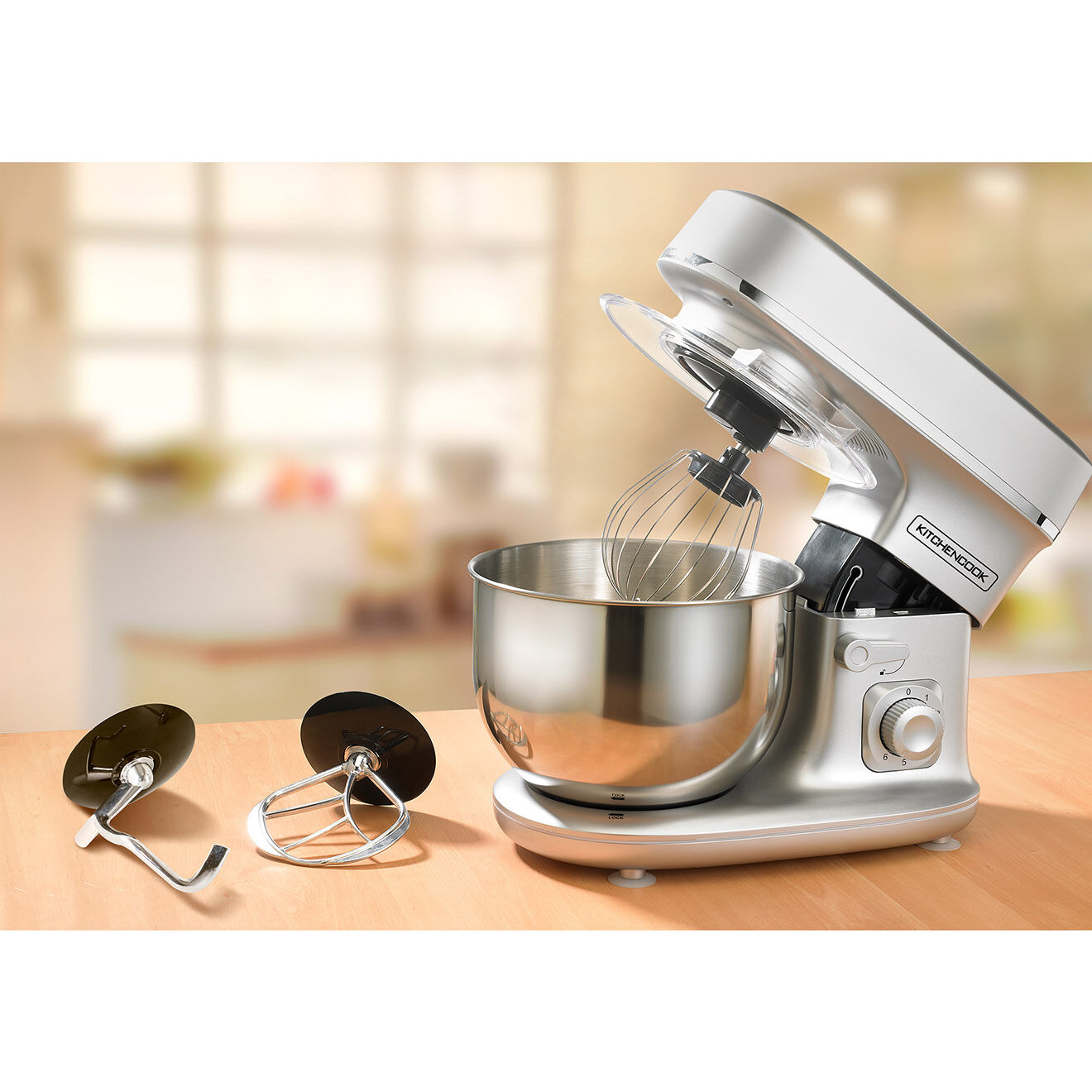 Kitchencook Robot pétrin avec bras amovible à 35° multicolore - 5 L