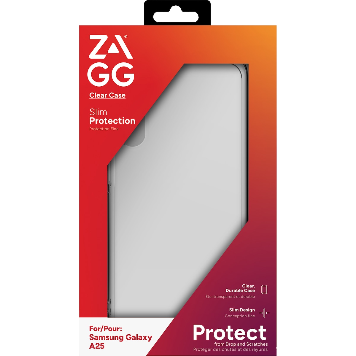 Zagg Samsung Galaxy A25 gjennomsiktig deksel