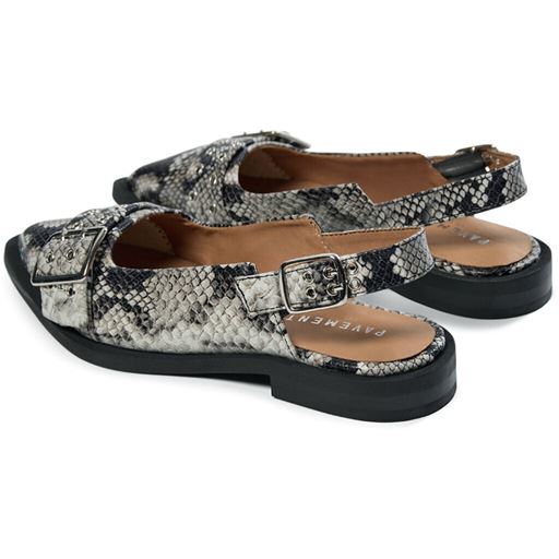 Pavement Saso Slingback Snake Ballerinasko, Snake, 40