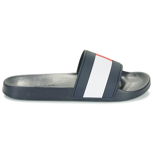 Tommy Hilfiger - RUBBER TH FLAG POOL SLIDE Marino