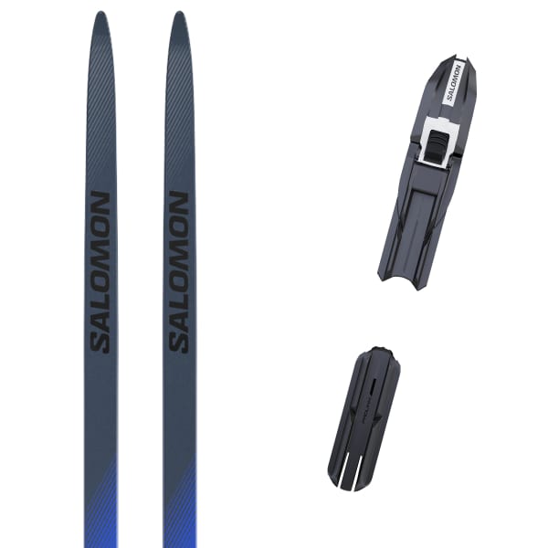 Pack ski de fond SALOMON RS 10 + PROLINK SHIFT SKATE BLACK/WHITE/RACE BLUE