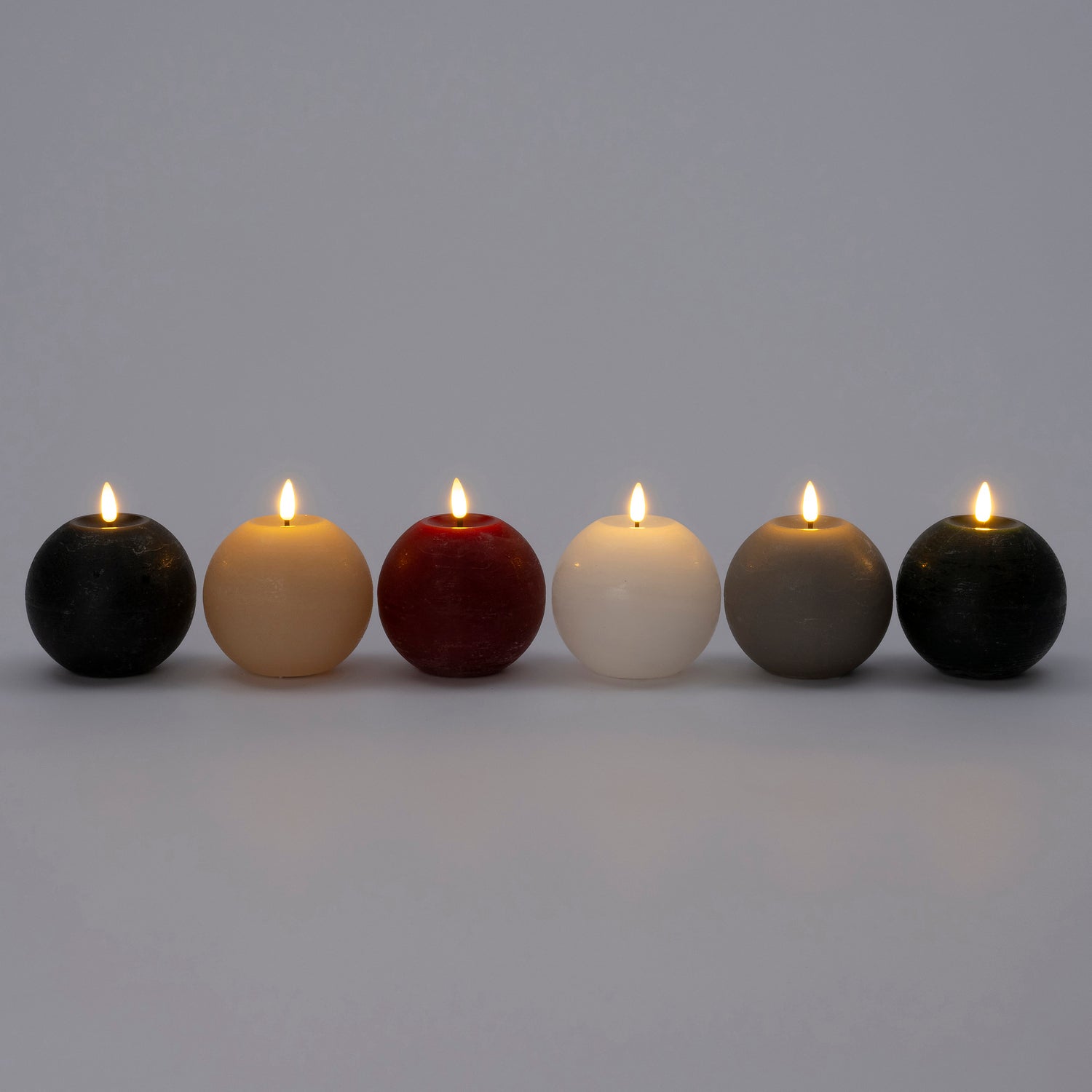 Intratuin LED bolkaars Jason beige D 10 H 11 cm