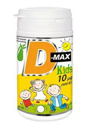D-max Kids, 10 µg - 90 tyggetabl.