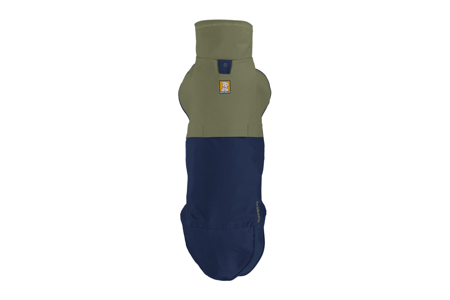 Veste imperméable étanche et coupe-vent sun shower™ avec passage pour la laisse. Couleur: midnight blue (marine/kaki), taille: l