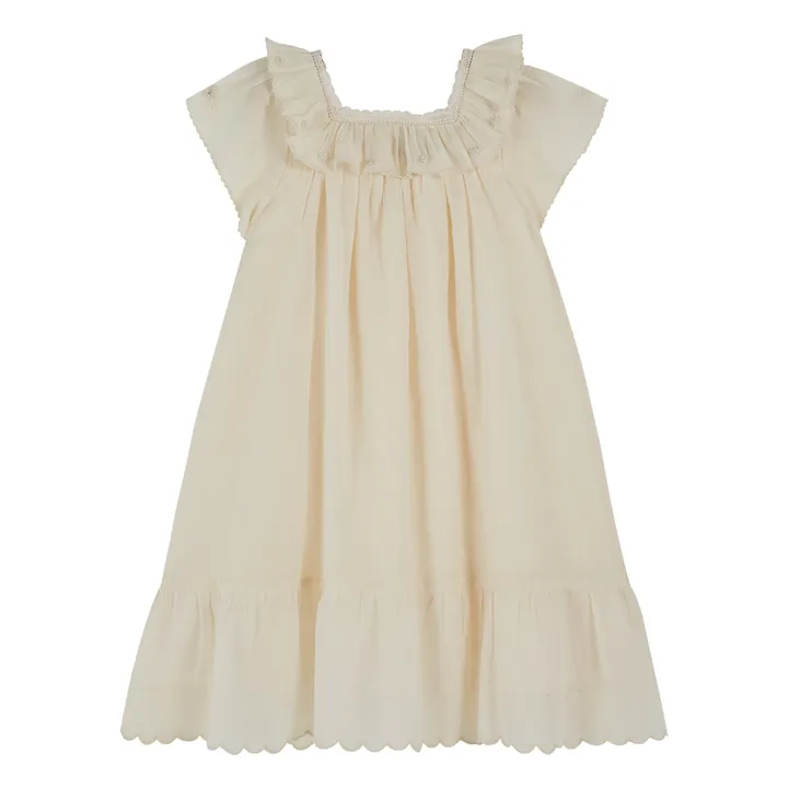 Emile et Ida Robe Vintage Unie | Ecru