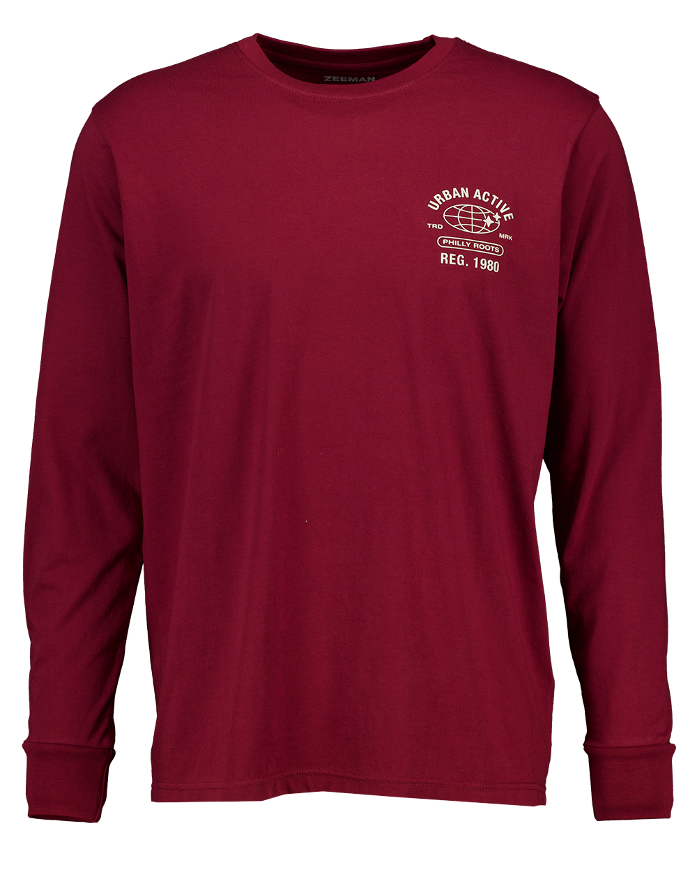 Heren T-shirt Bordeaux kopen? Goed en goedkoop