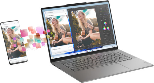 Lenovo Yoga Slim 7 Aura Edition 15ILL9 Copilot+ PC 83HM002NMB Azerty