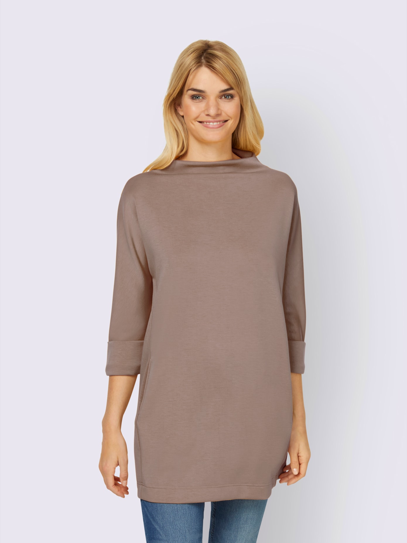 T-shirt long élasthanne