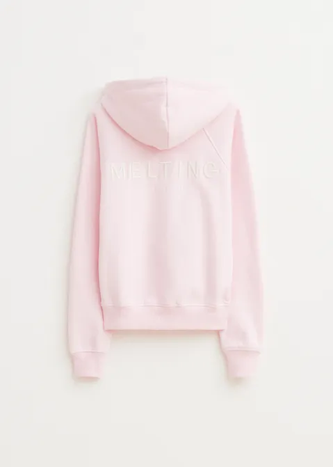 Oversized hoodie roze (ROS.L)