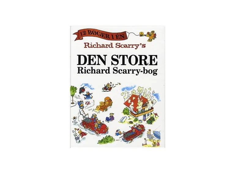 Richard Scarry´s Den store Richard Scarry-bog | Richard Scarry