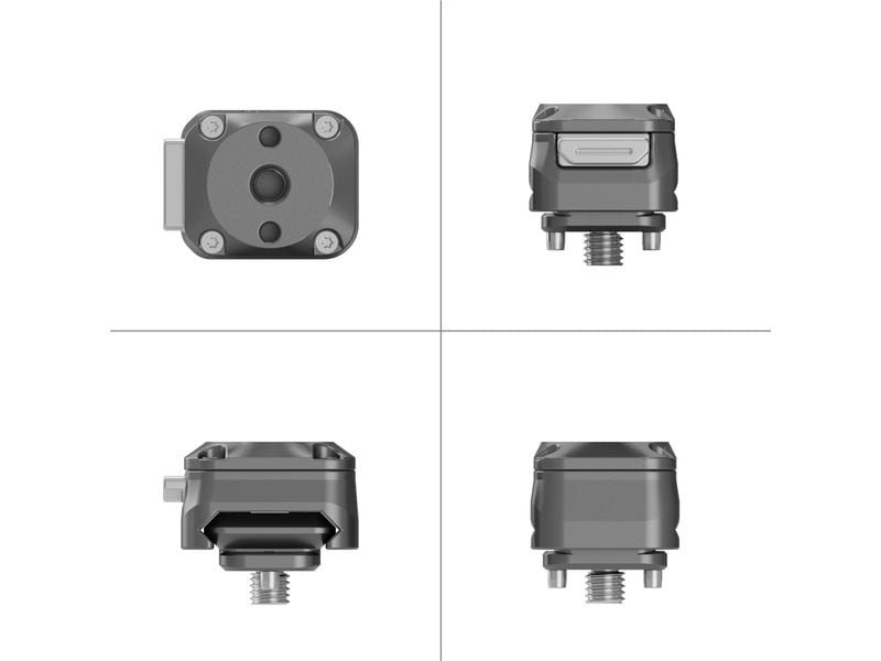 Smallrig HawkLock H21 Universal-Schnellwechsel-Montageplatt Kompakte Aluminium-Grundplatte und Schnellwechselplatte mit 1/4