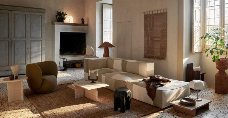 Ferm Living Harvest Wall Rug wandkleed