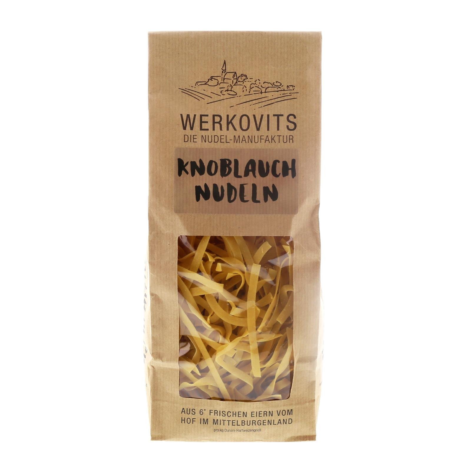 Werkovits Knoblauchnudeln