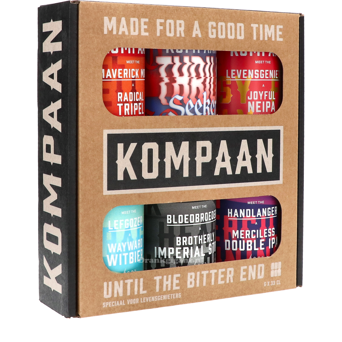 Kompaan Biercadeau Luxe Blikbieren 198 cl