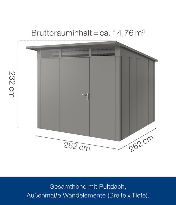 Hörmann Metallgerätehaus Juno JPD10 L-Sk