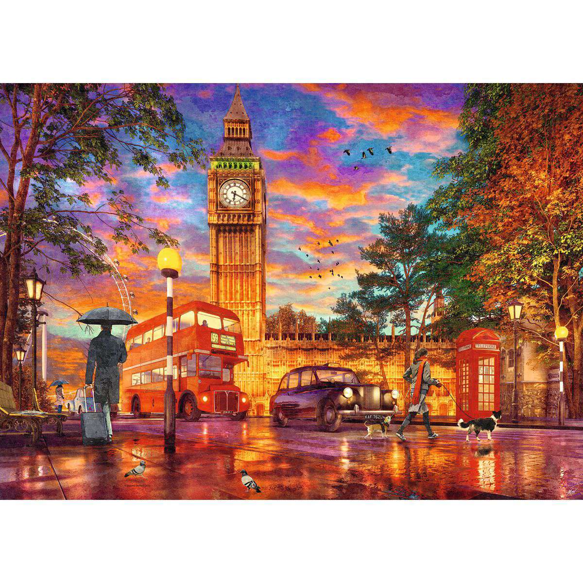 Ravensburger Spiel Sonnenuntergang in London