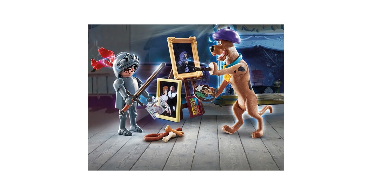 PLAYMOBILSCOOBY-DOO! - Avontuur met Black Knight Constructiespeelgoed  (70709)