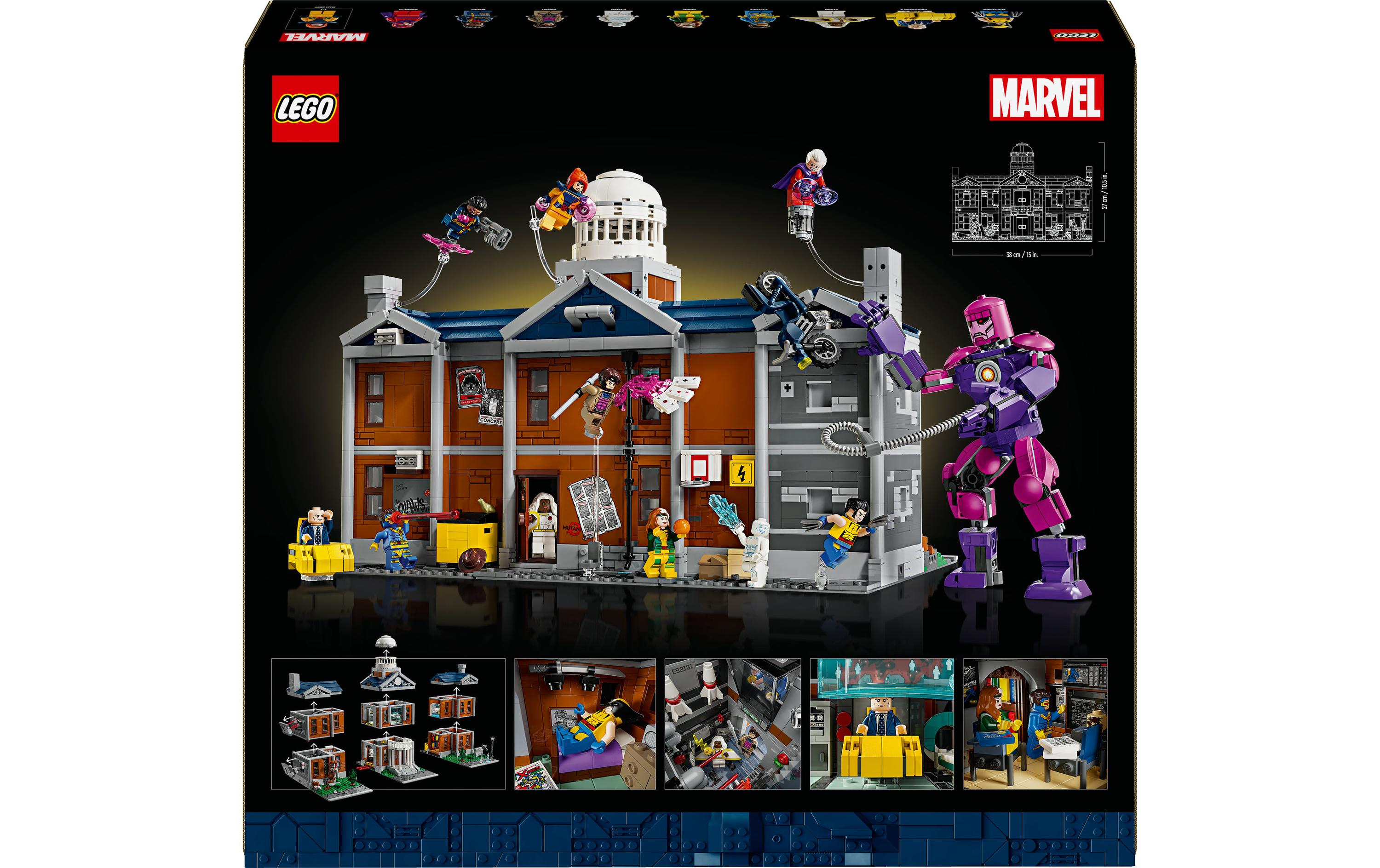 Marvel X-Men: X-Mansion 76294<br>Bauspielzeug