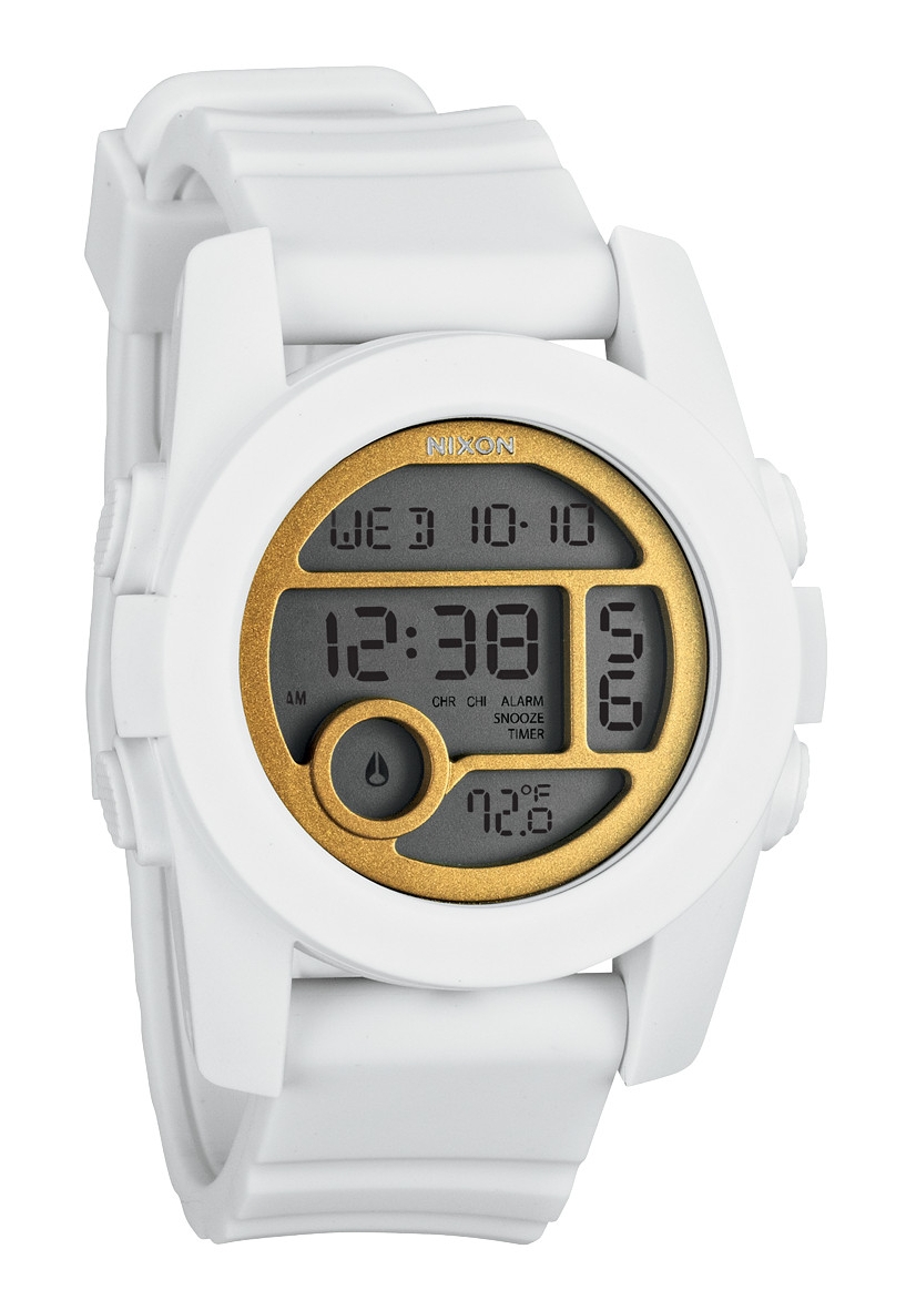 Nixon The Unit 40 All White / Gold A4901035