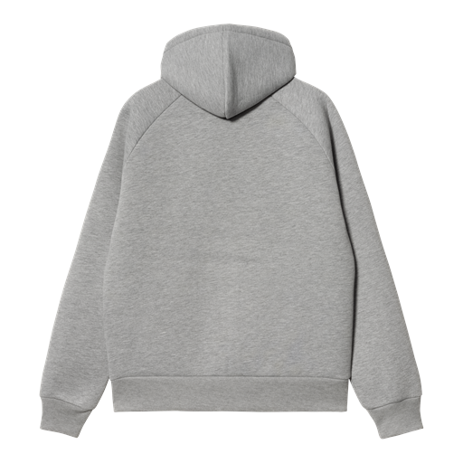 Carhartt WIP Car-Lux Hooded Jakke, Grey Heather/Grey, L