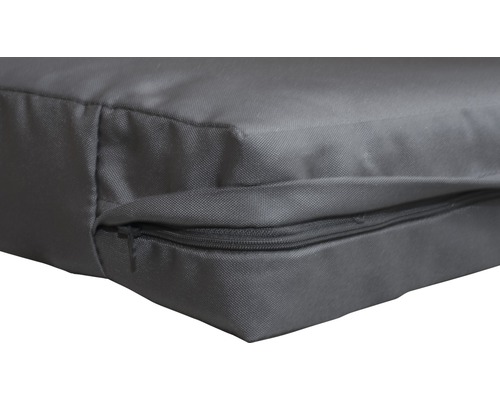 Premium palletkussen voor zitdoeleinden, 60 x 80 cm, polyester, antraciet