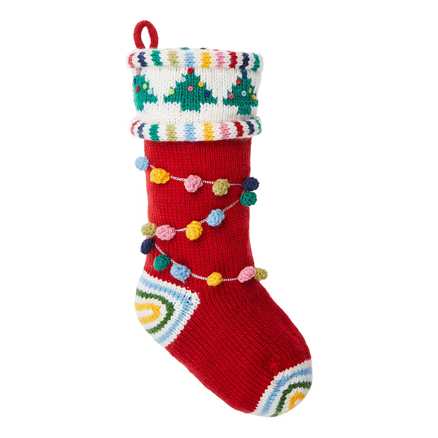 X-MAS Weihnachtsstrumpf Tannen