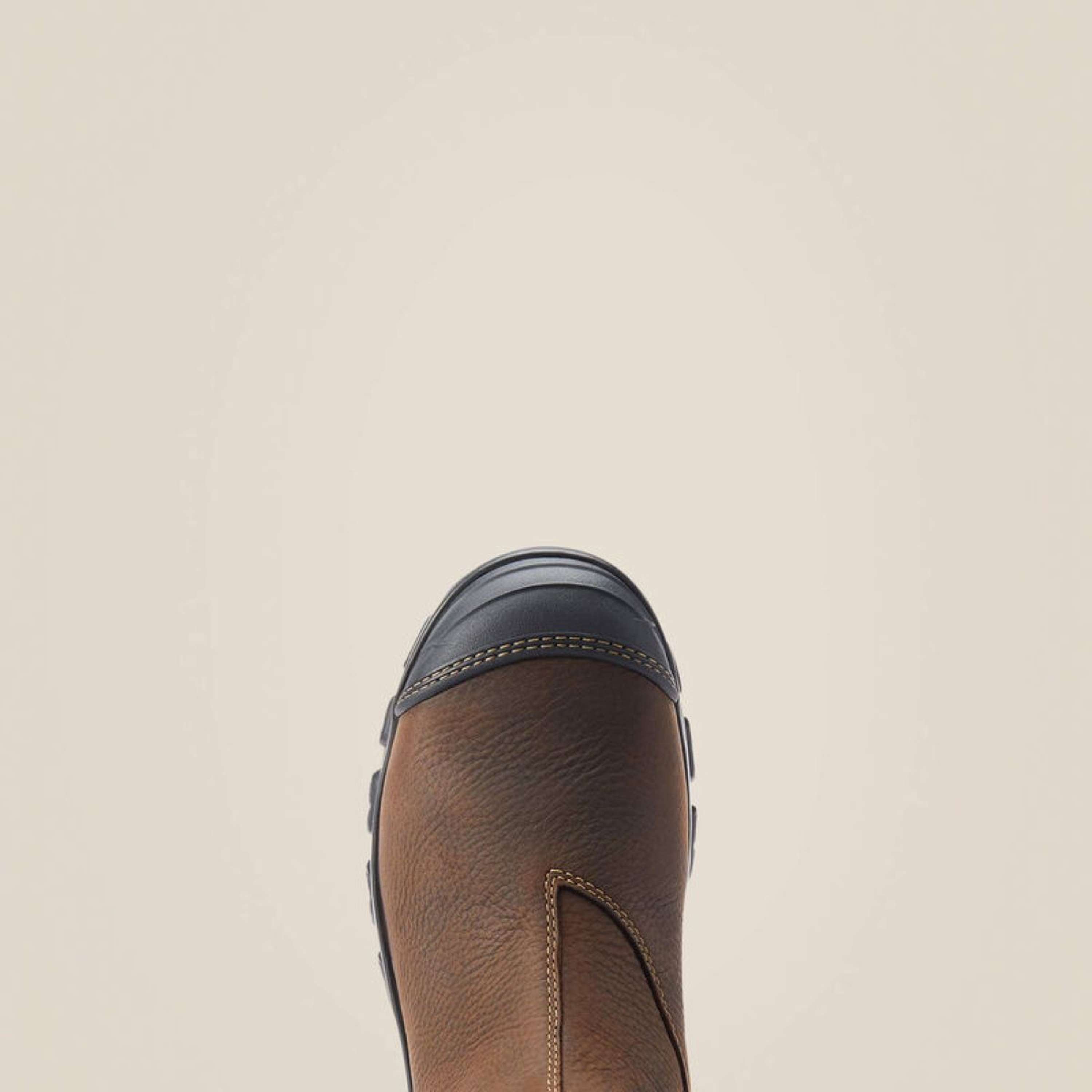 Ariat Jodhpurs Treadfast Chelsea Waterproof Steel Toe Heren Donkerbrui