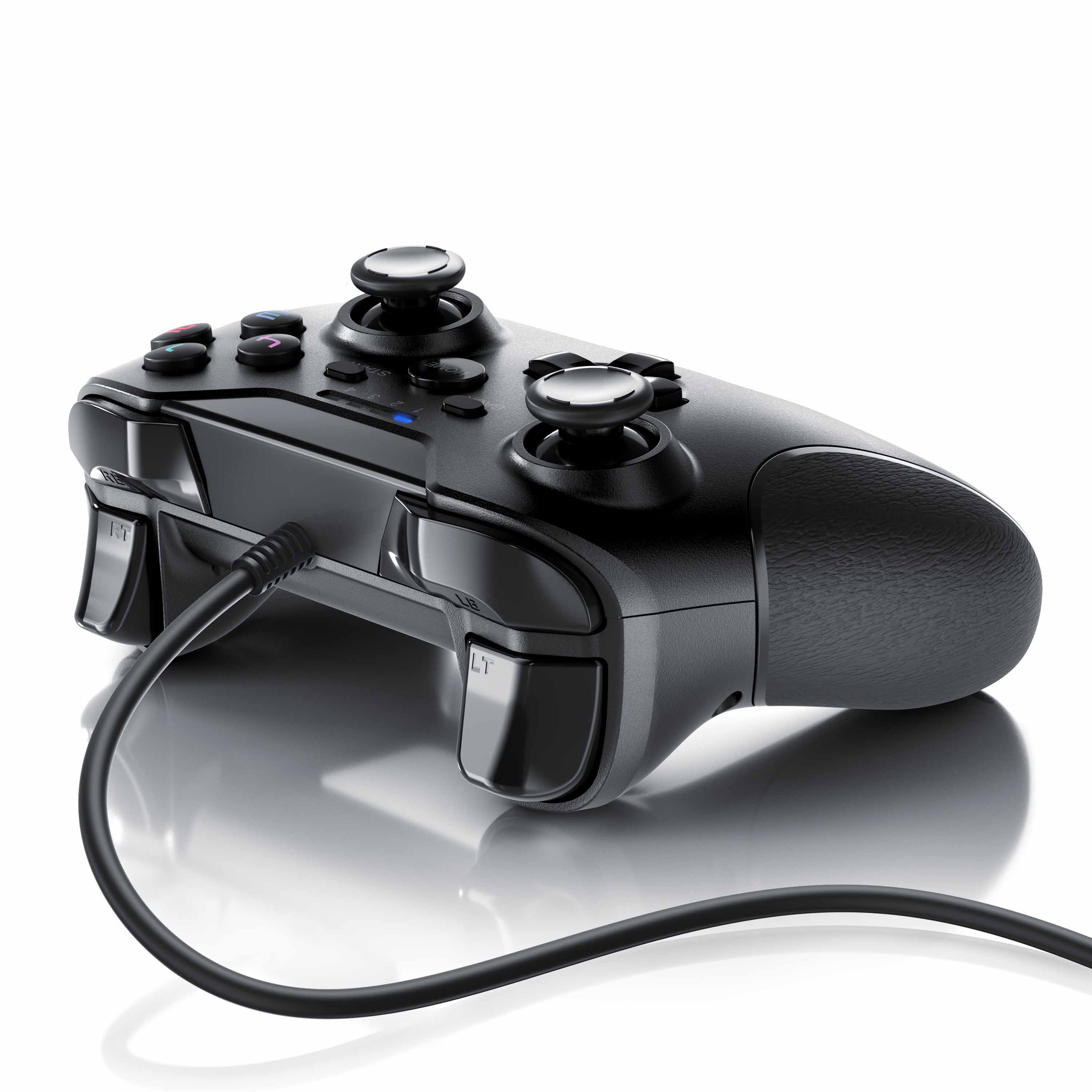 CSL 2x Gamepad für PC und PS3 im Xbox-Design Controller mit hochwertigen Analogsticks