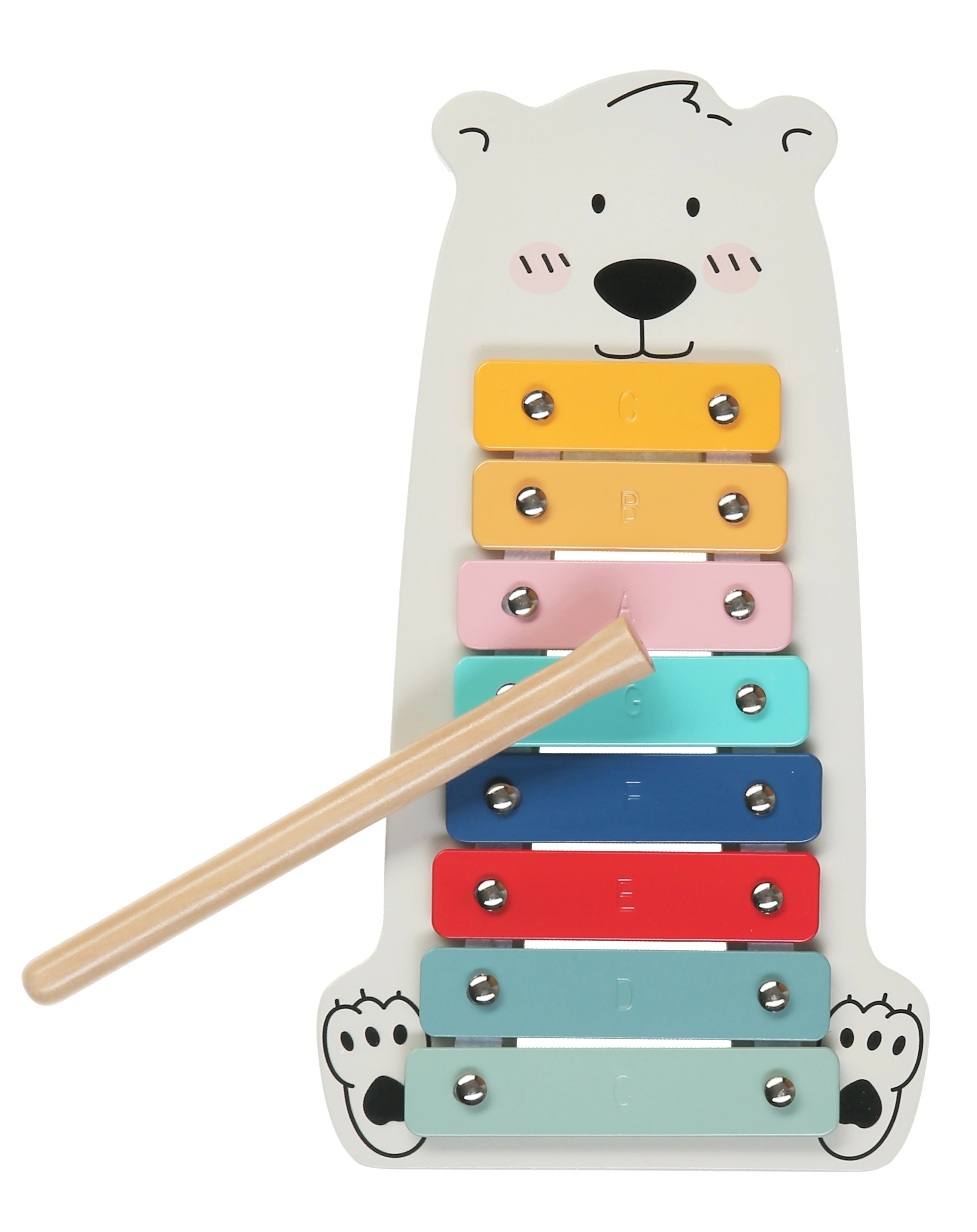 Xylophon EISBÄR mit Schlägel