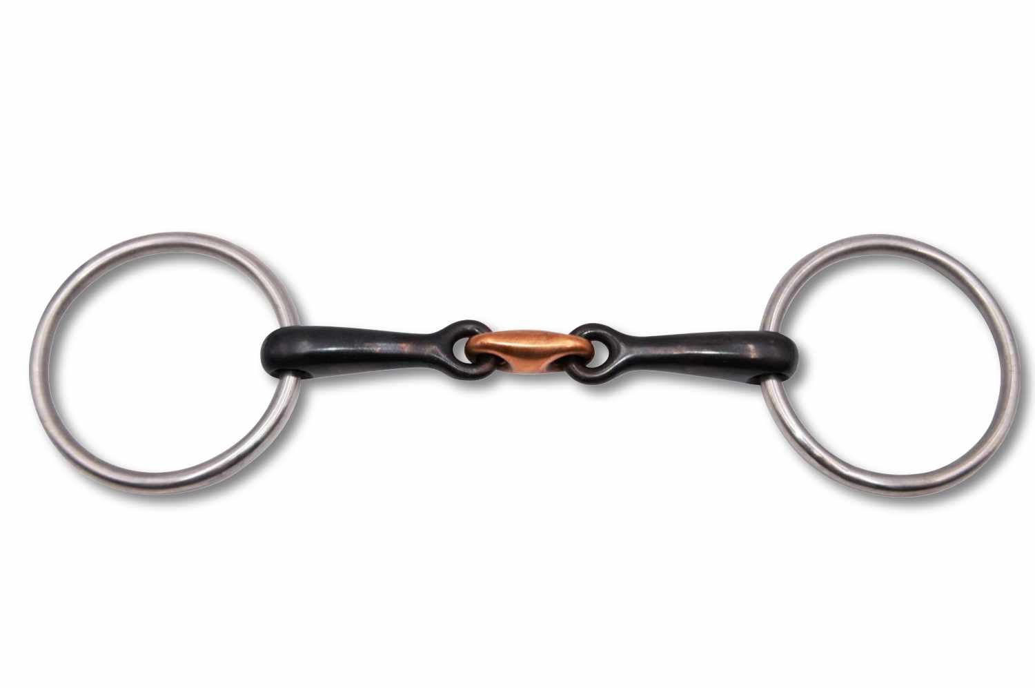 AMKA Sweet Iron Wassertrense Kupfermundstück Snaffel Bit double Snaffle
