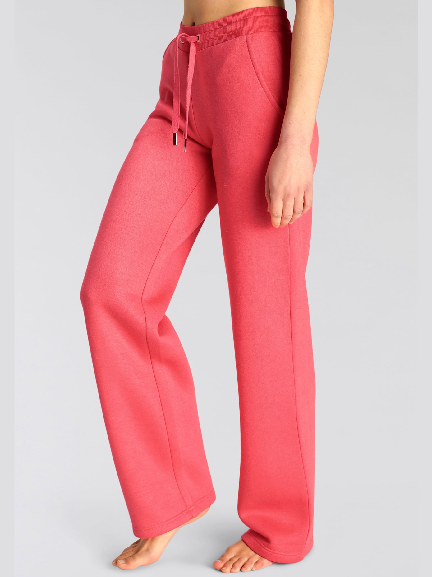 Pantalon détente pantalon molletonné confortable avec jambes larges