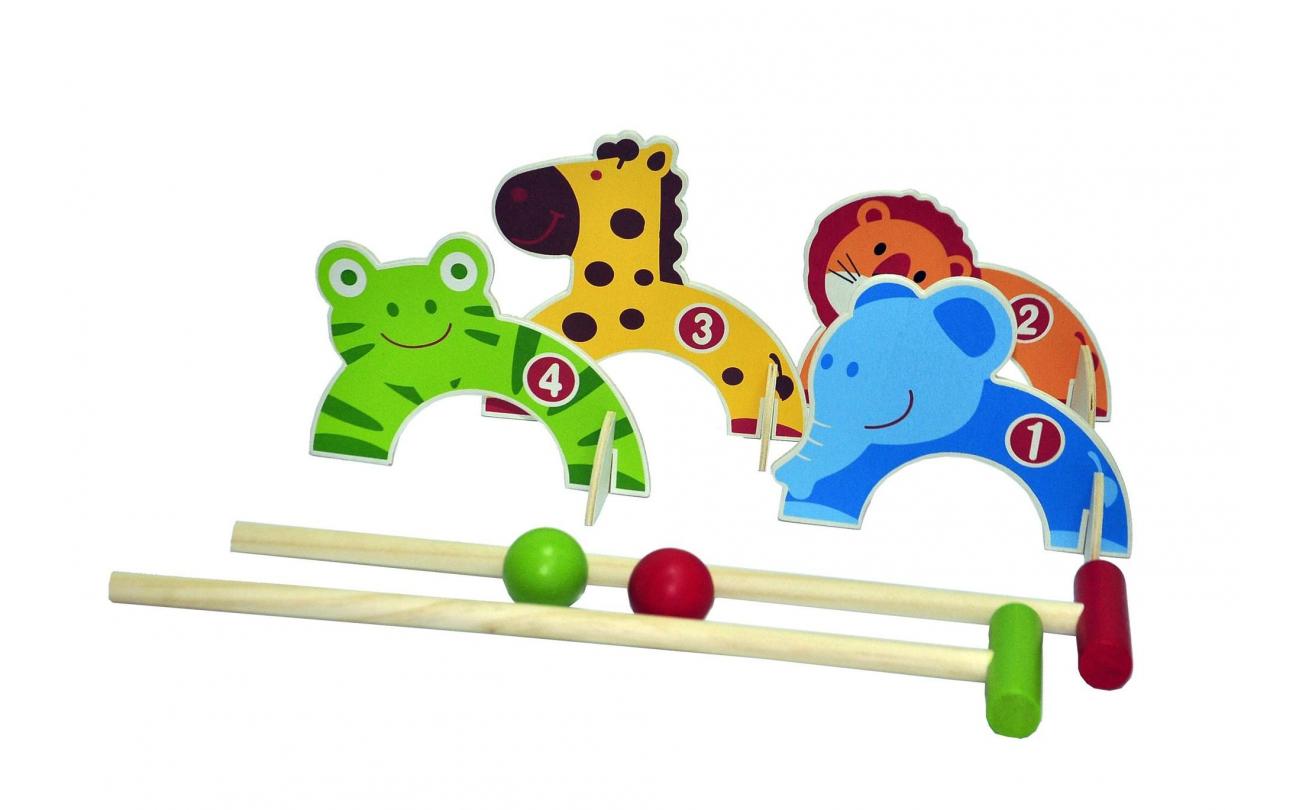 Outdoor Play Dieren croquet