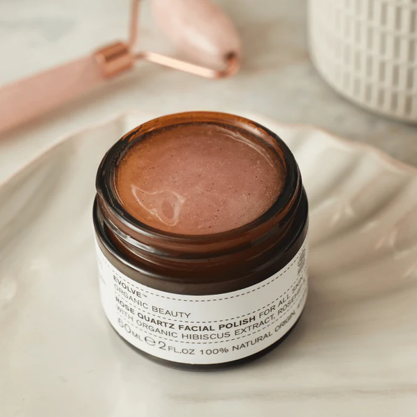 Evolve beauty Rose Quartz Face Polish 60 ml