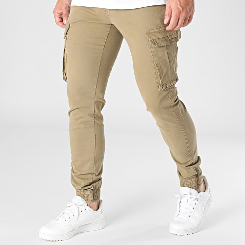 Pantalon Cargo Beige