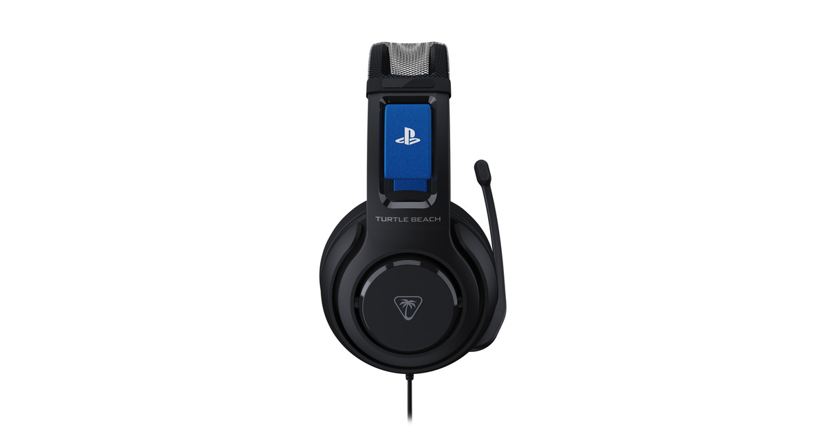Turtle BeachAtlas 200 bekabelde gamingheadset over-ear gaming headset  (Zwart, PlayStation 4, PlayStation 5)