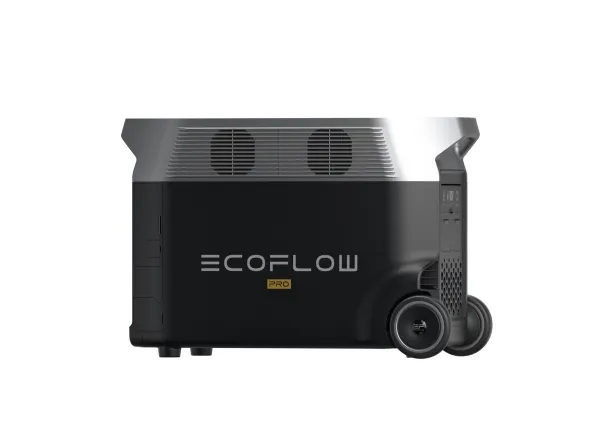 EcoFlow Delta Pro - Transportabel strømstation - AC 220-240 V - litiumjernfosfat - 3600 Wh - Wi-Fi, Bluetooth - output-stikforbindelser: 14