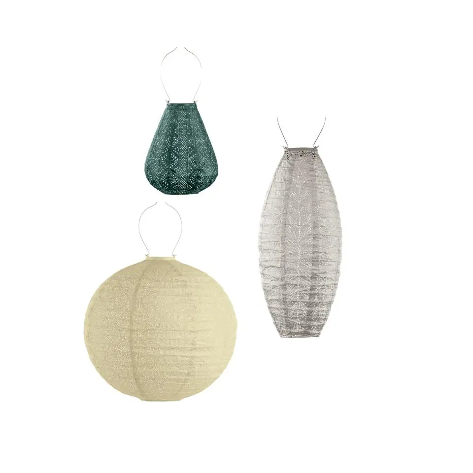 Lumiz Solar Buitenverlichting Giverny Set - 3 stuks