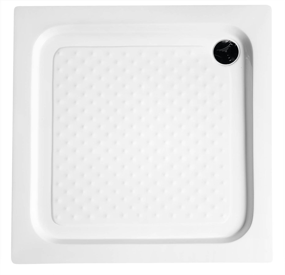 Saniclear Tripoli douchebak vierkant 80x80x15cm