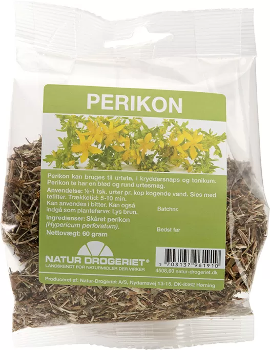 Natur-Drogeriet Tørret Perikon - 60 g