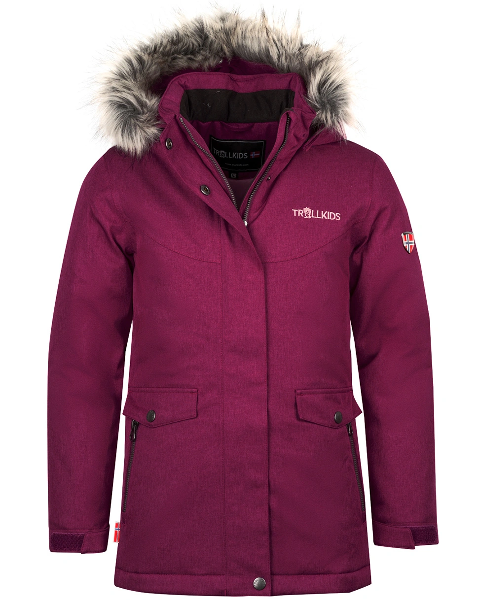 Wintermantel OSLO COAT XT in plum/mauve
