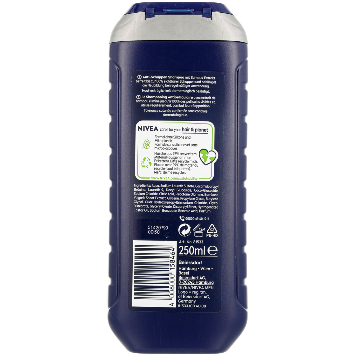Nivea Men Shampoo Anti-Schuppen